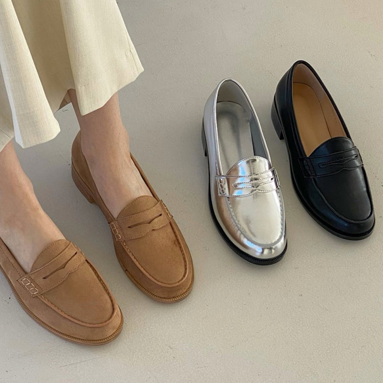 25YR0211 Loafer Shoes 3cm