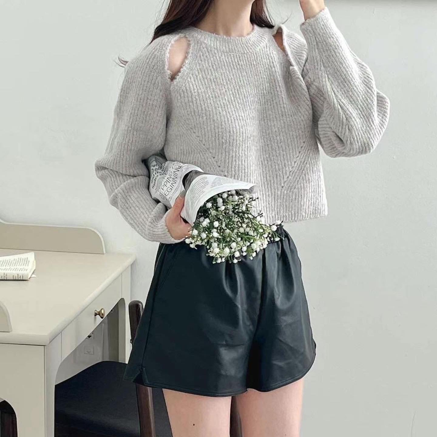 23YR2616 小性感針織