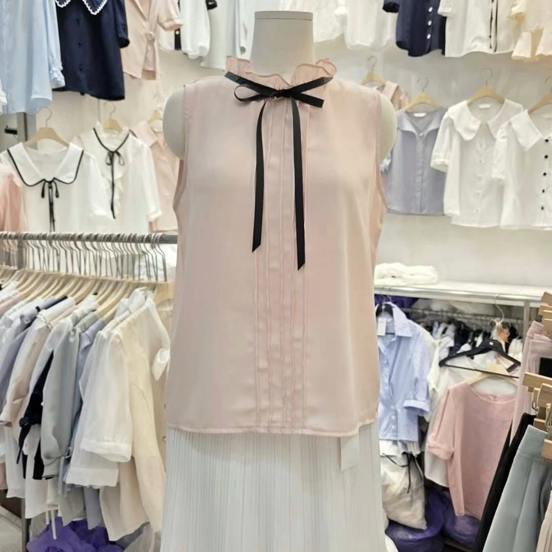 25YR1006 Ribbon Blouse