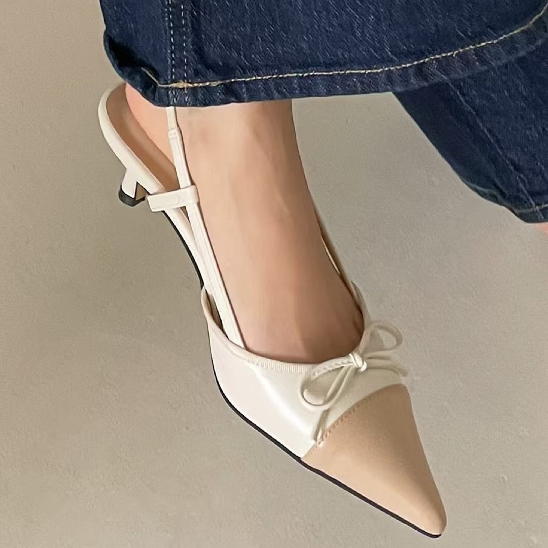 25YR0333 Ribbon Heel 5cm