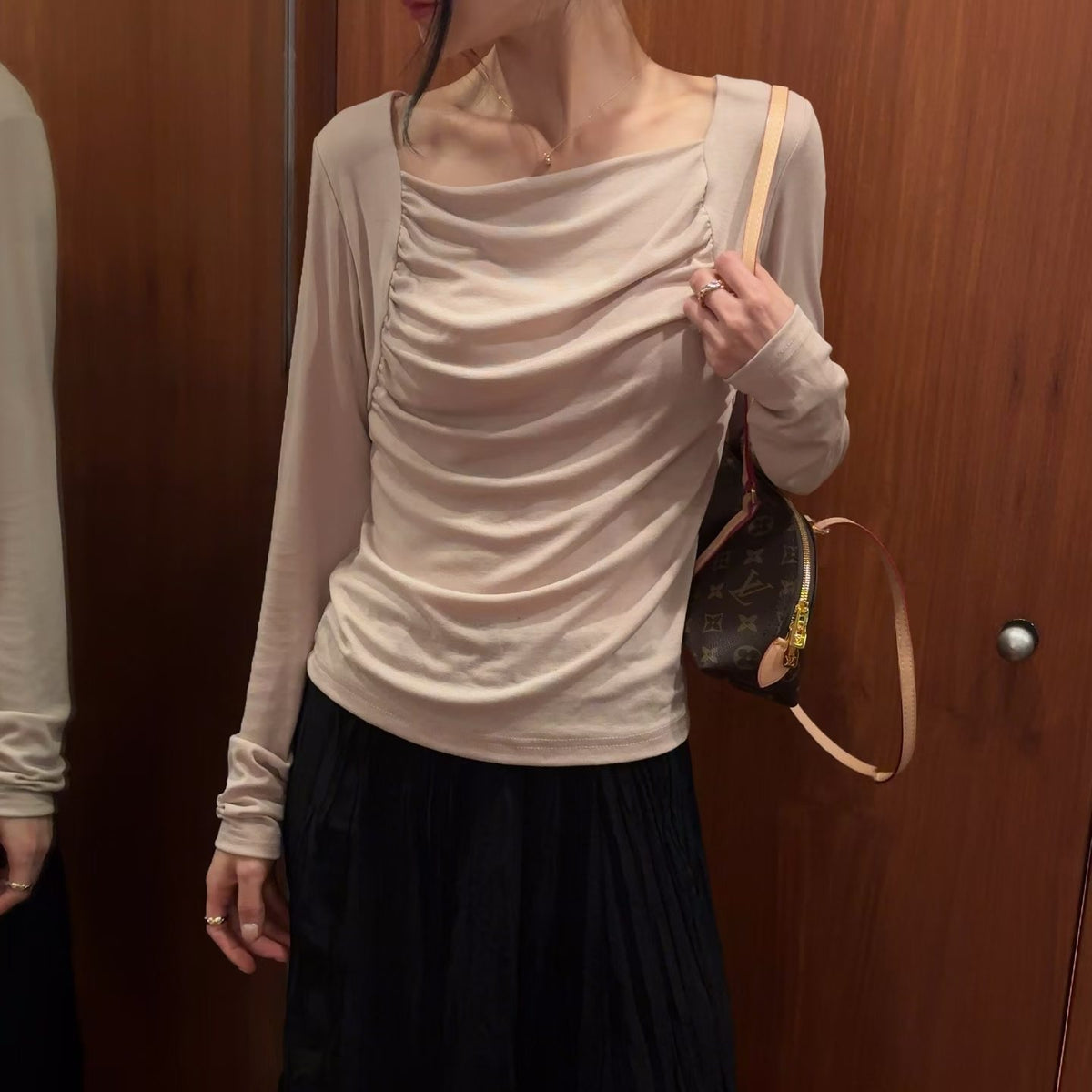 26YR1718 Shirring Top