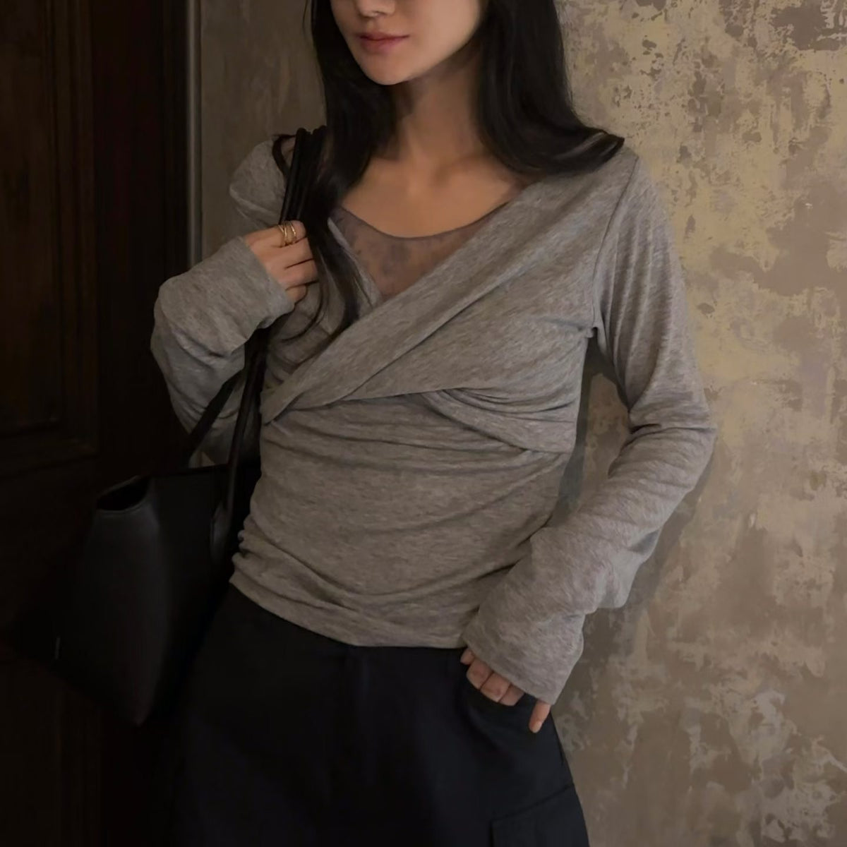 26YR1719 Lace Tee