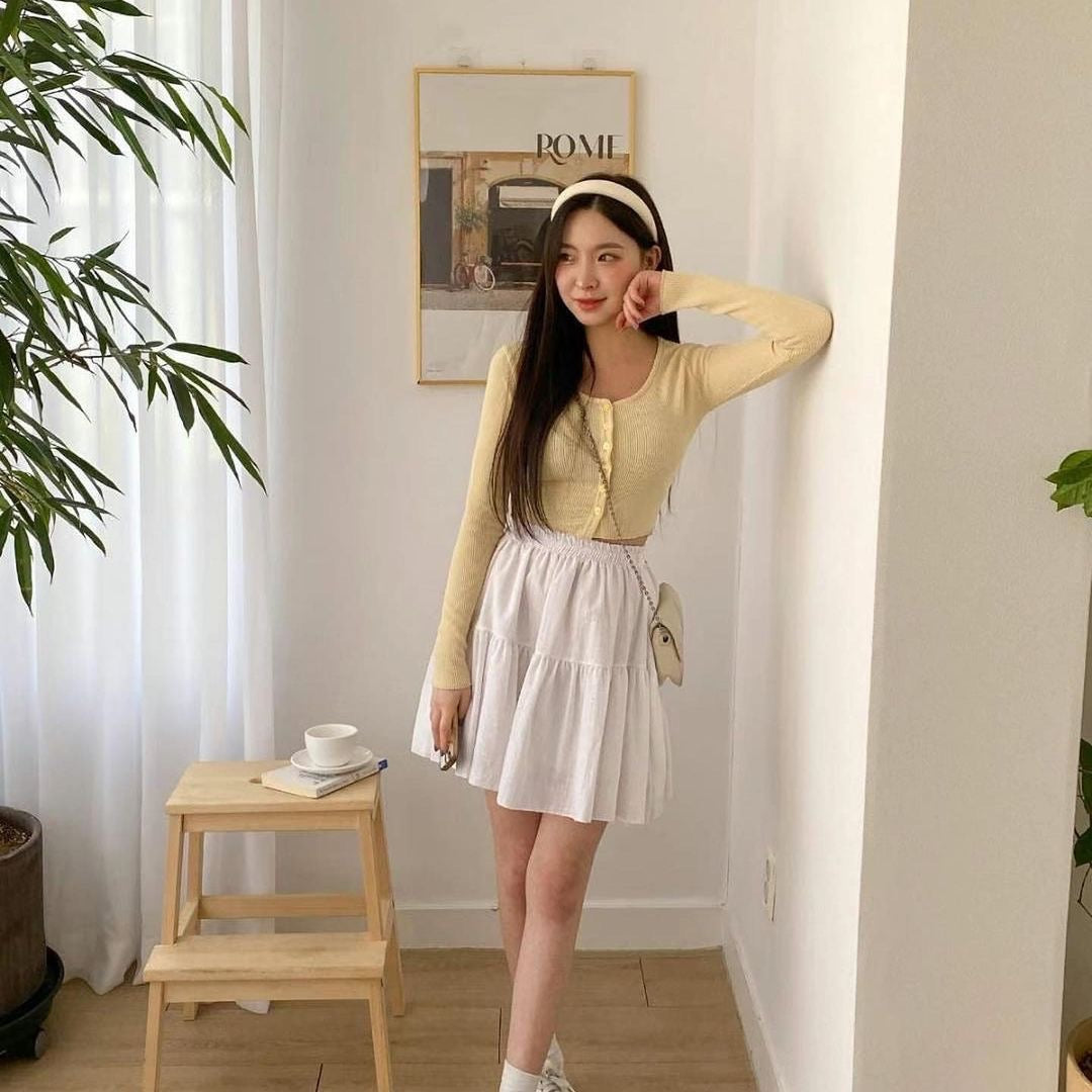 23YR0614 小鈕扣 cardigan