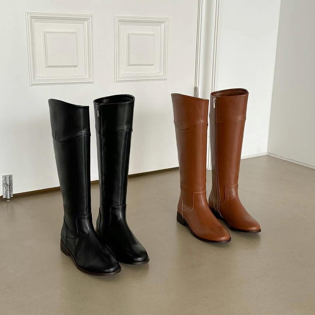 24YR2229 牛皮長Boot 3cm