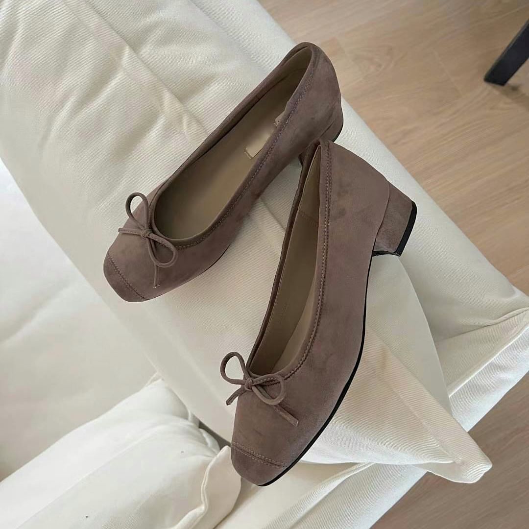 24YR2318 Ribbon Little Heel 3cm