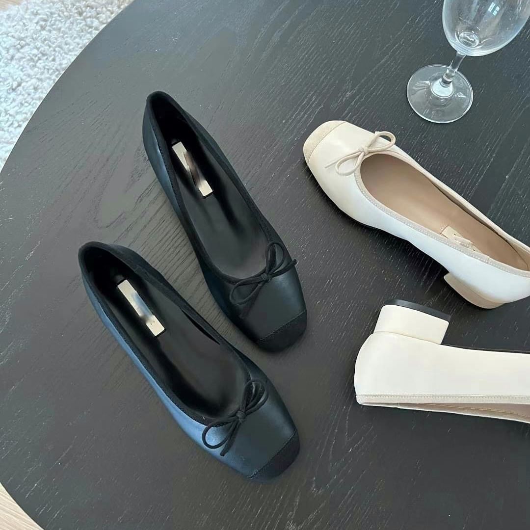 24YR2318 Ribbon Little Heel 3cm