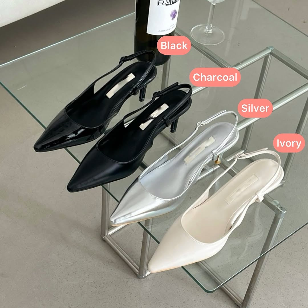 25YR1001 尖頭Heel Shoes 7cm