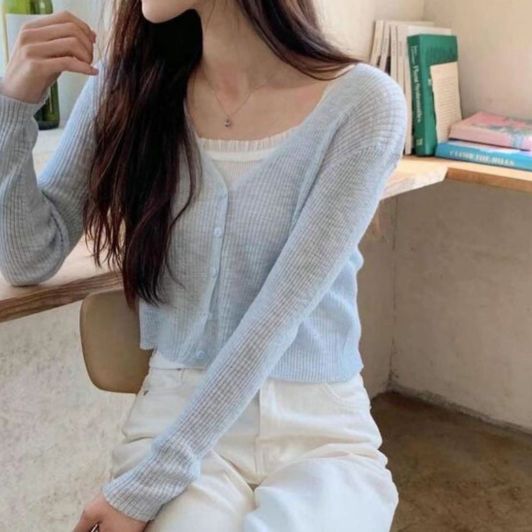 23YR1005 薄薄冷氣cardigan