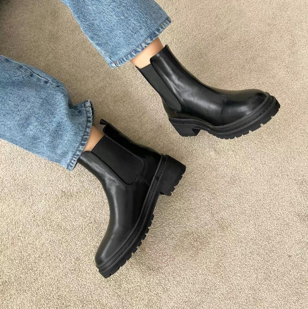 24YR2317 短款軍boot 3cm