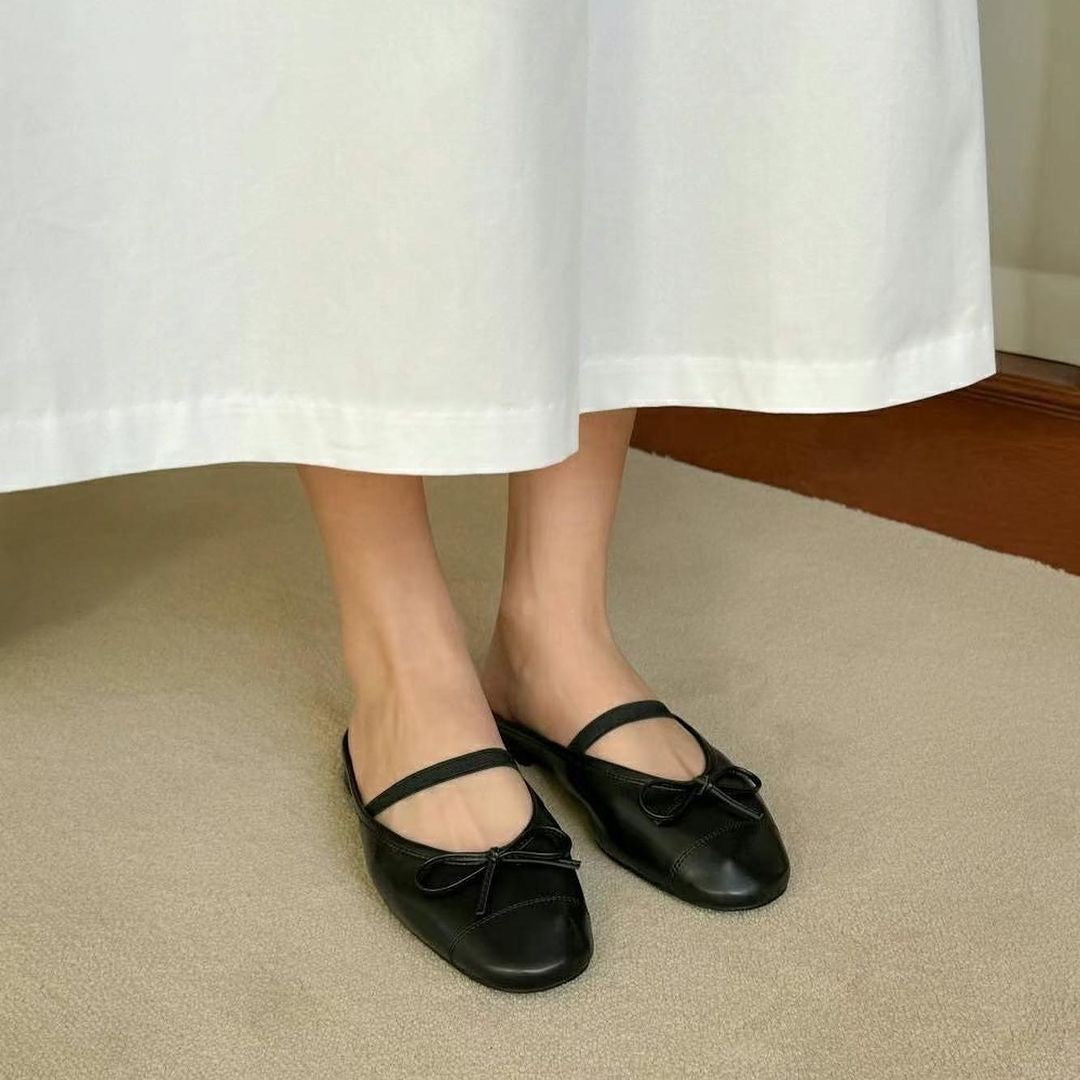 24YR0823 Ribbon Shoes 1cm