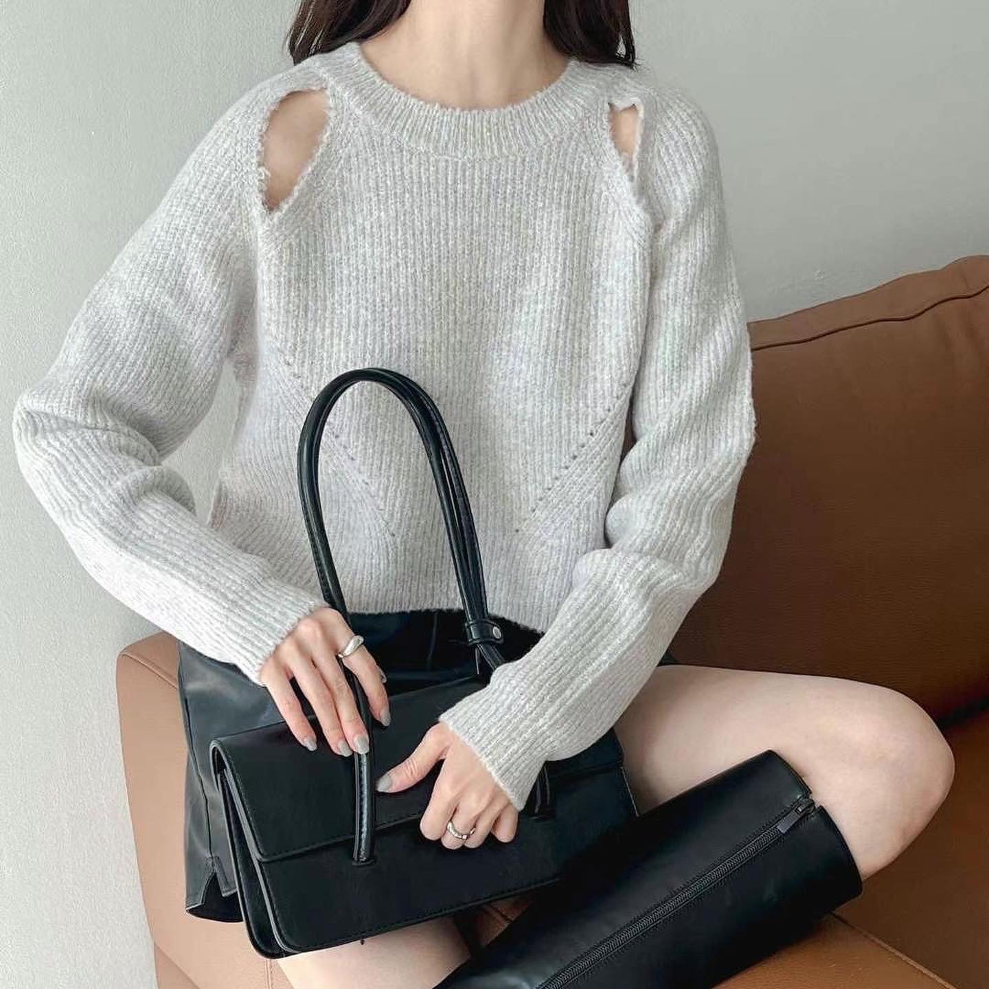 23YR2616 小性感針織