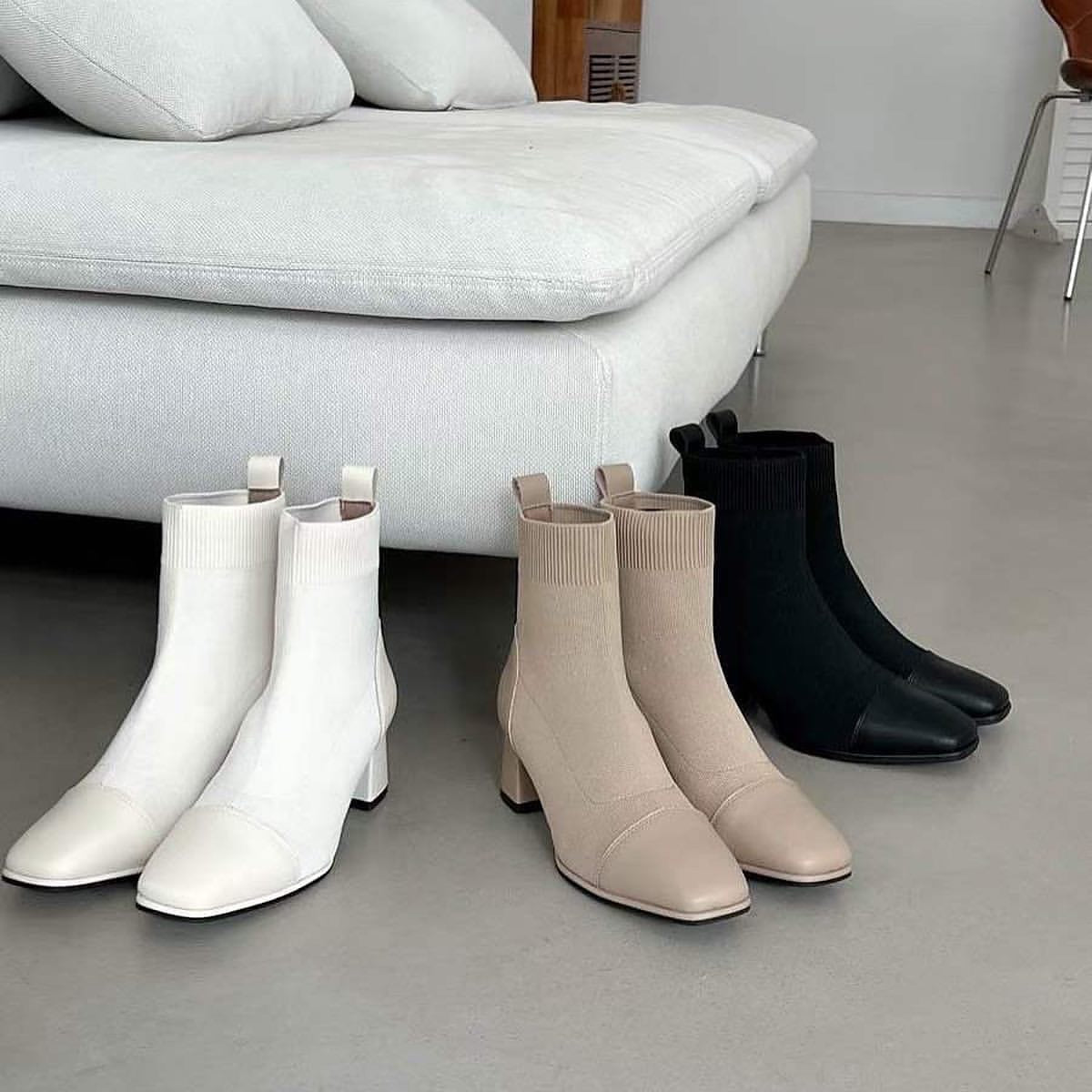 22YR1516 彈性橡筋boot 6cm