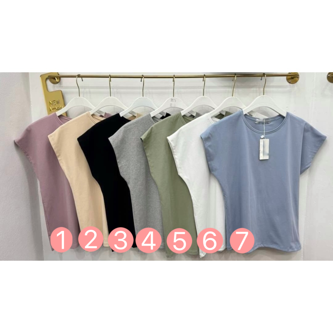 24YR0634 半袖 Round Neck