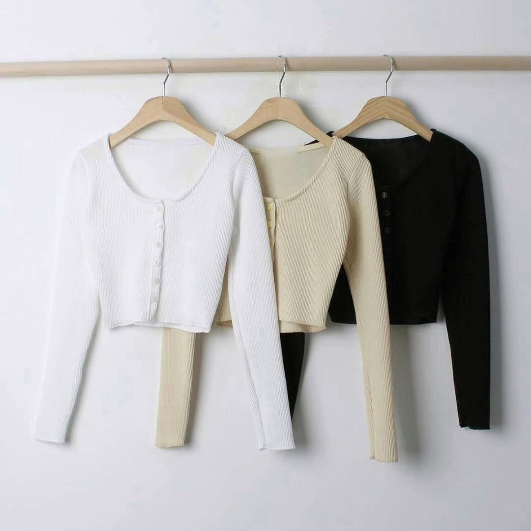 23YR0614 小鈕扣 cardigan