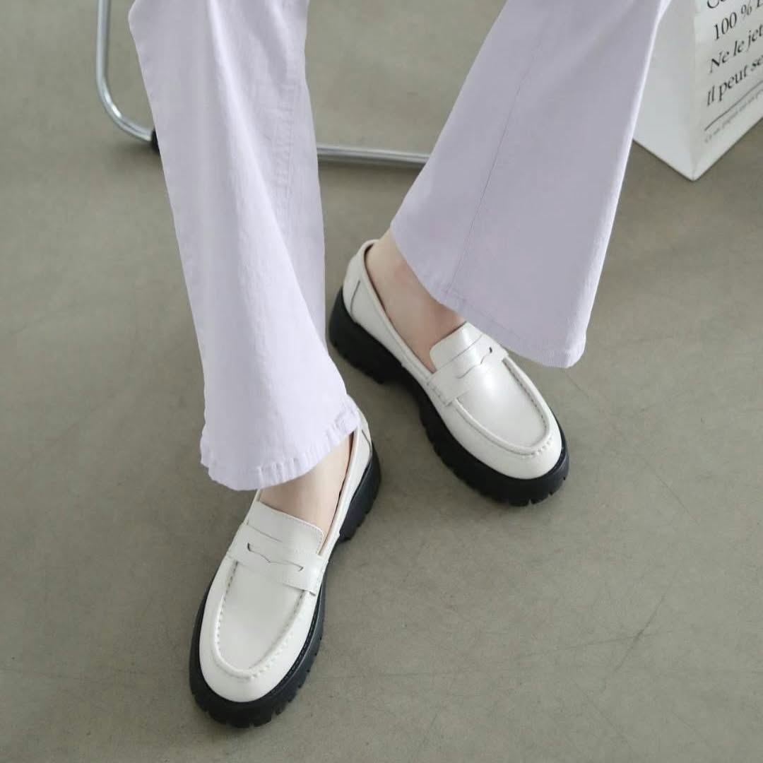 25YR0103 牛皮Loafer Shoes 4.5cm