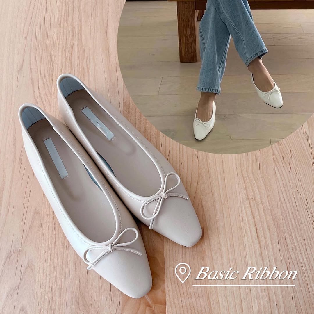 24YR0517 Ribbon Shoes 1cm