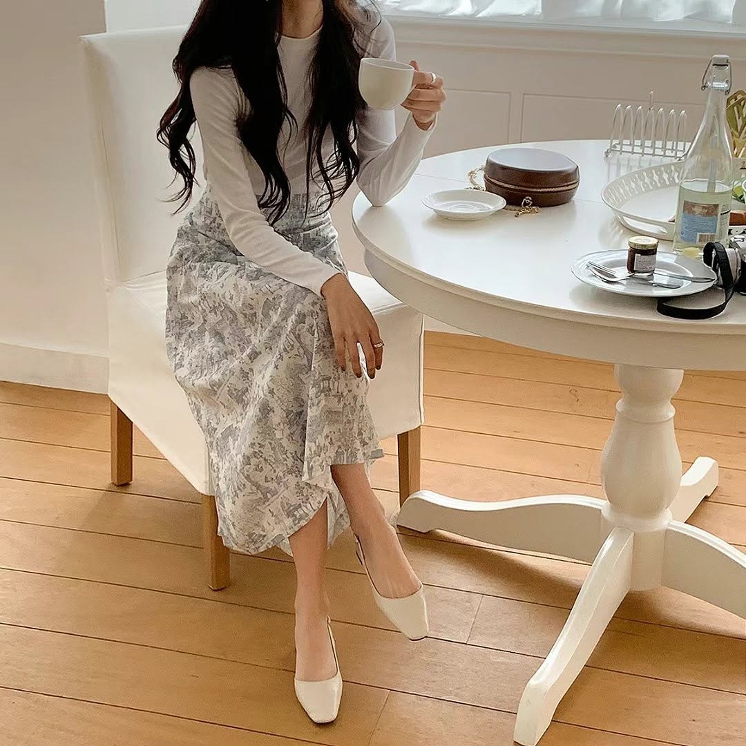 25YR0424 Printing Skirt