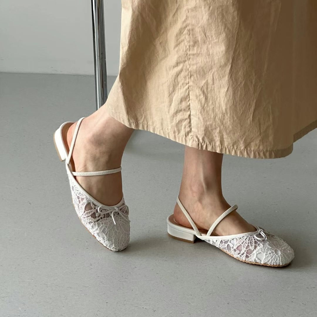 25YR0819 3-Way Ribbon Shoes 2cm
