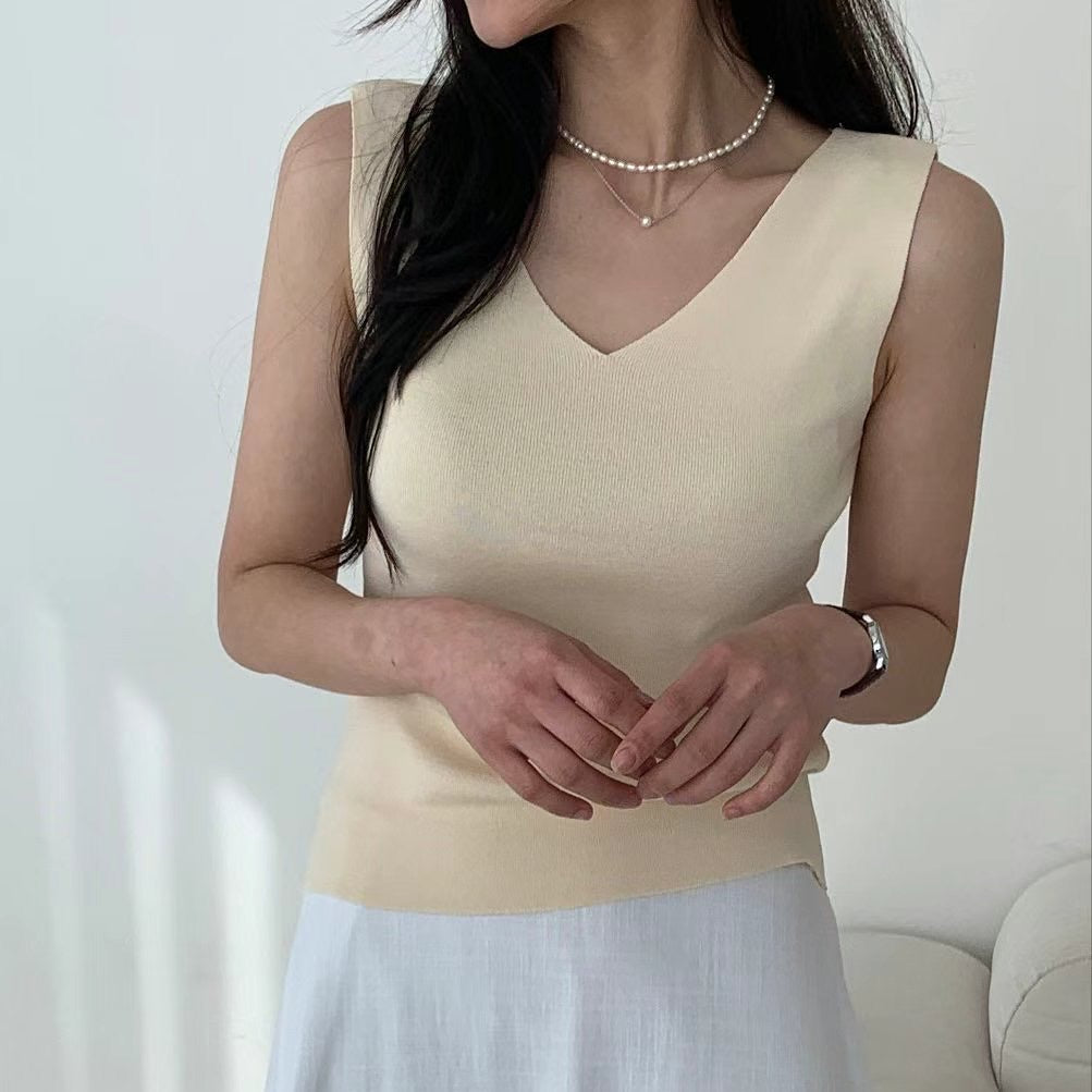25YR0911 2-Way Vest Knit