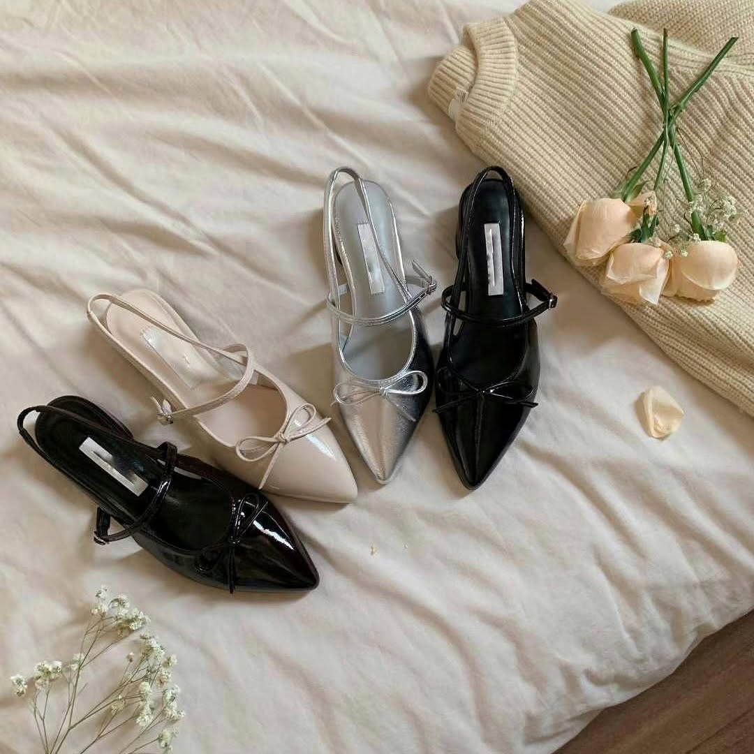 25YR0914 Ribbon Shoes 2.5cm
