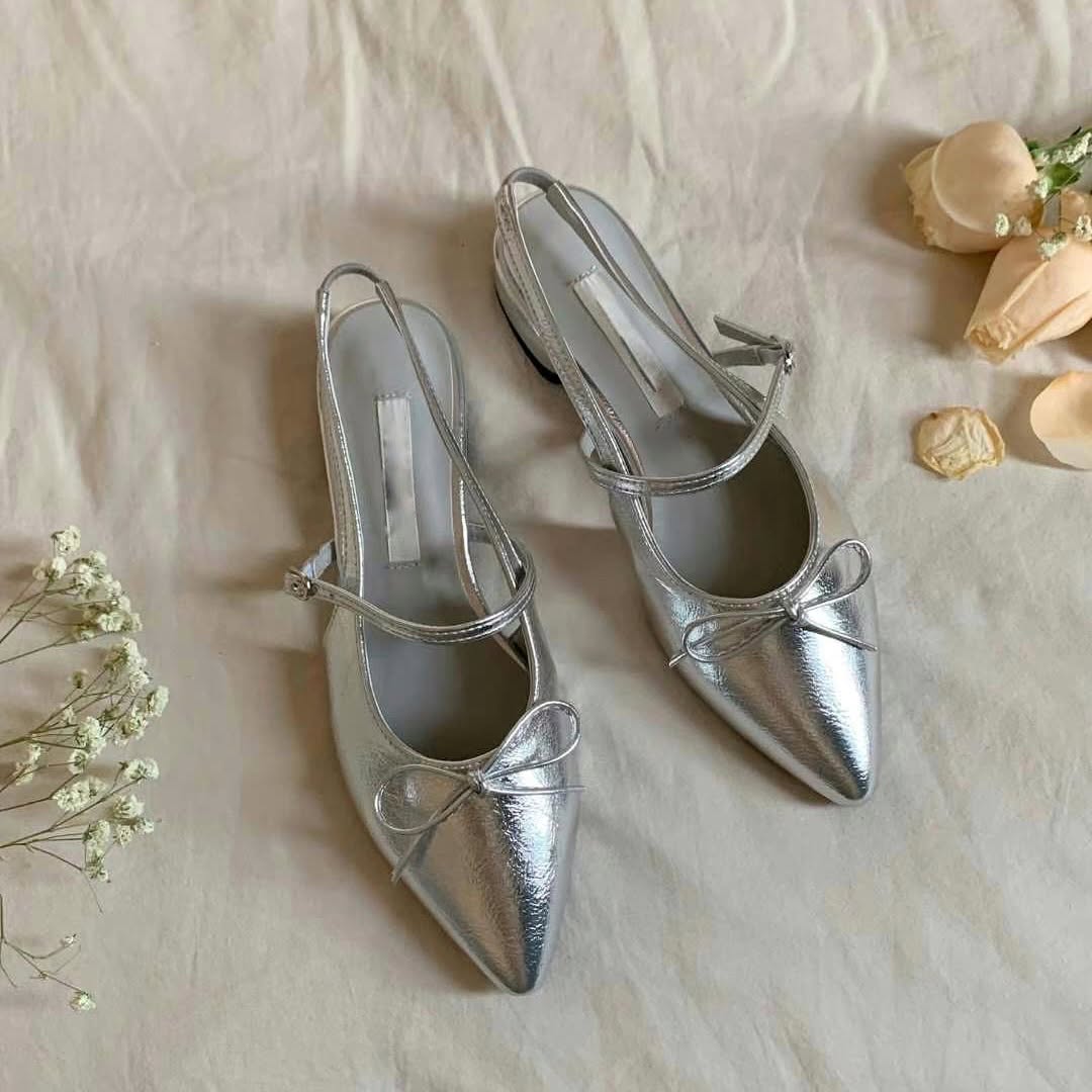 25YR0914 Ribbon Shoes 2.5cm