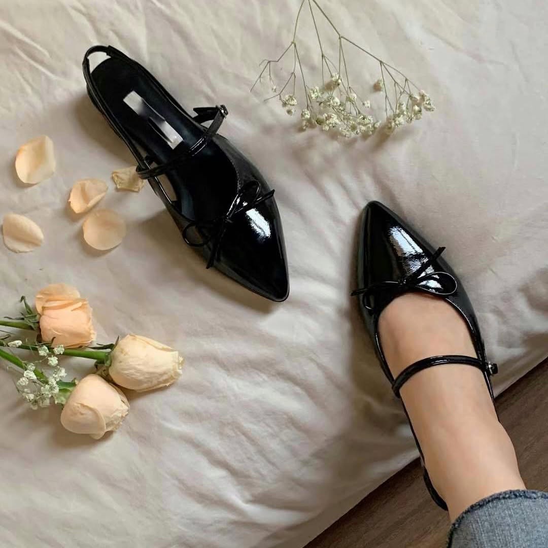 25YR0914 Ribbon Shoes 2.5cm