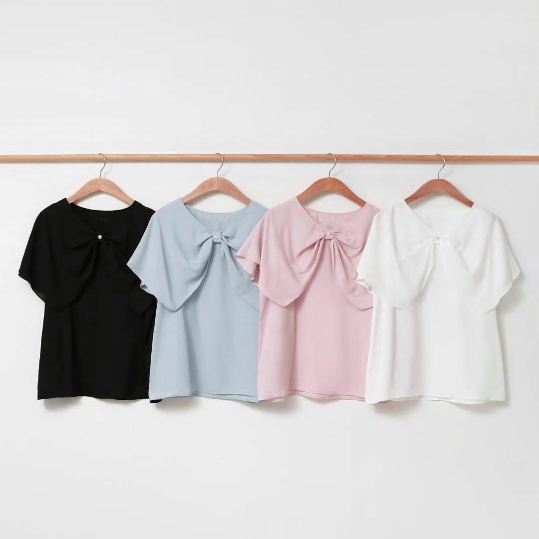 25YR1035 Ribbon Blouse