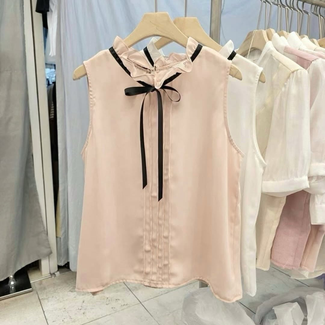 25YR1006 Ribbon Blouse