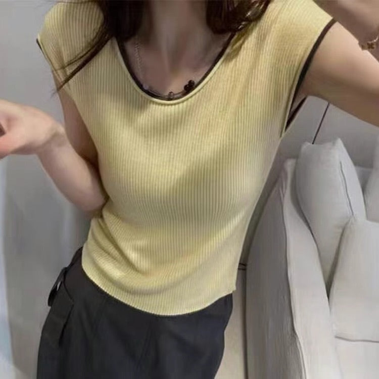 25YR1124 小拼線針織
