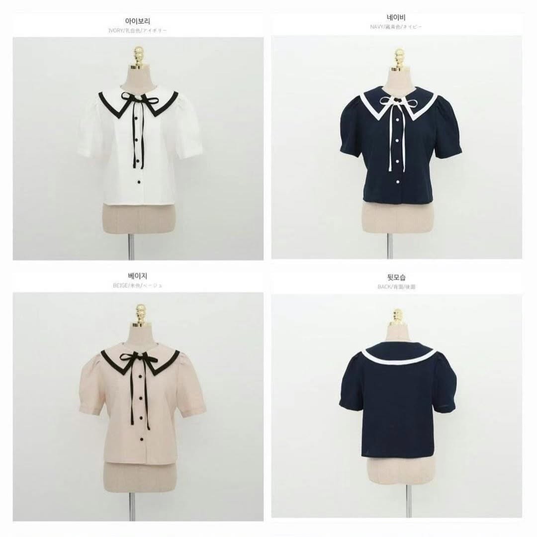 25YR1130 Ribbon Blouse