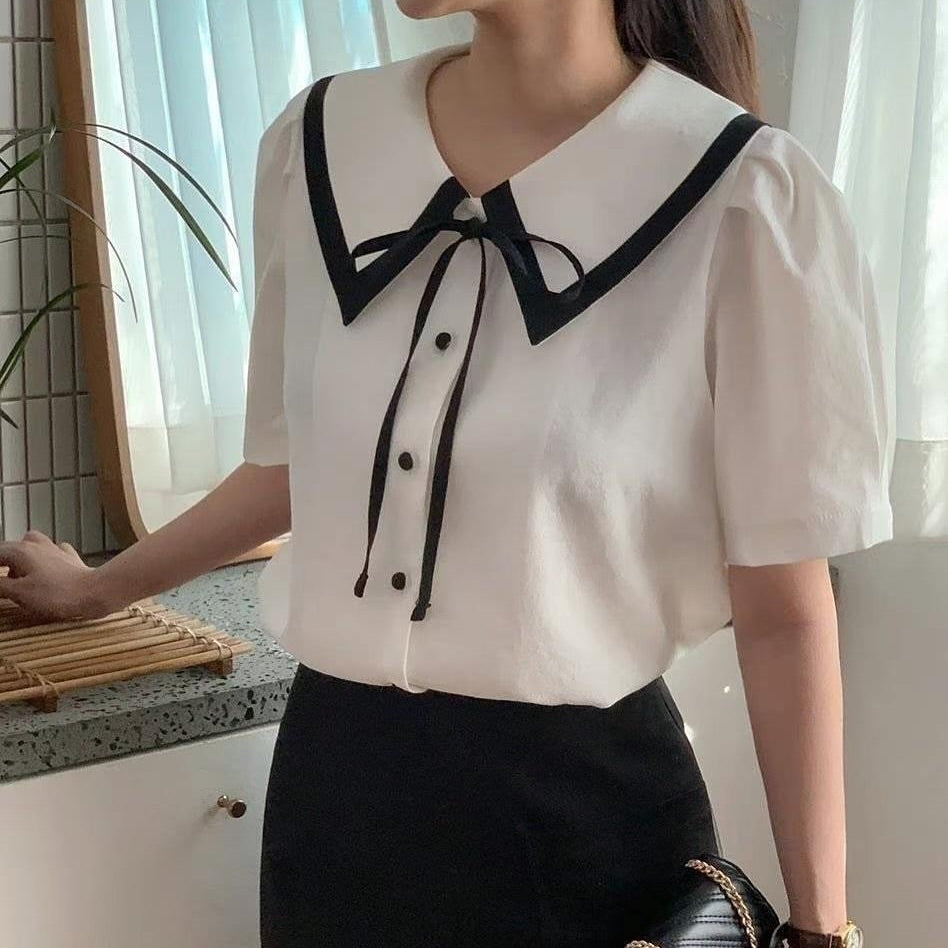 25YR1130 Ribbon Blouse