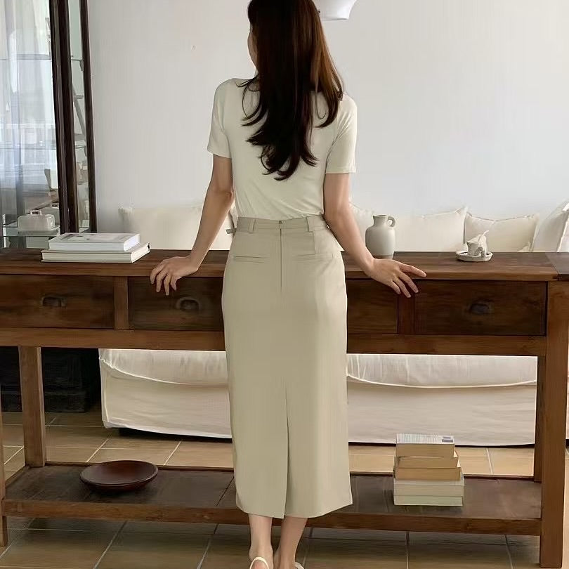 25YR1203 Pencil Skirt