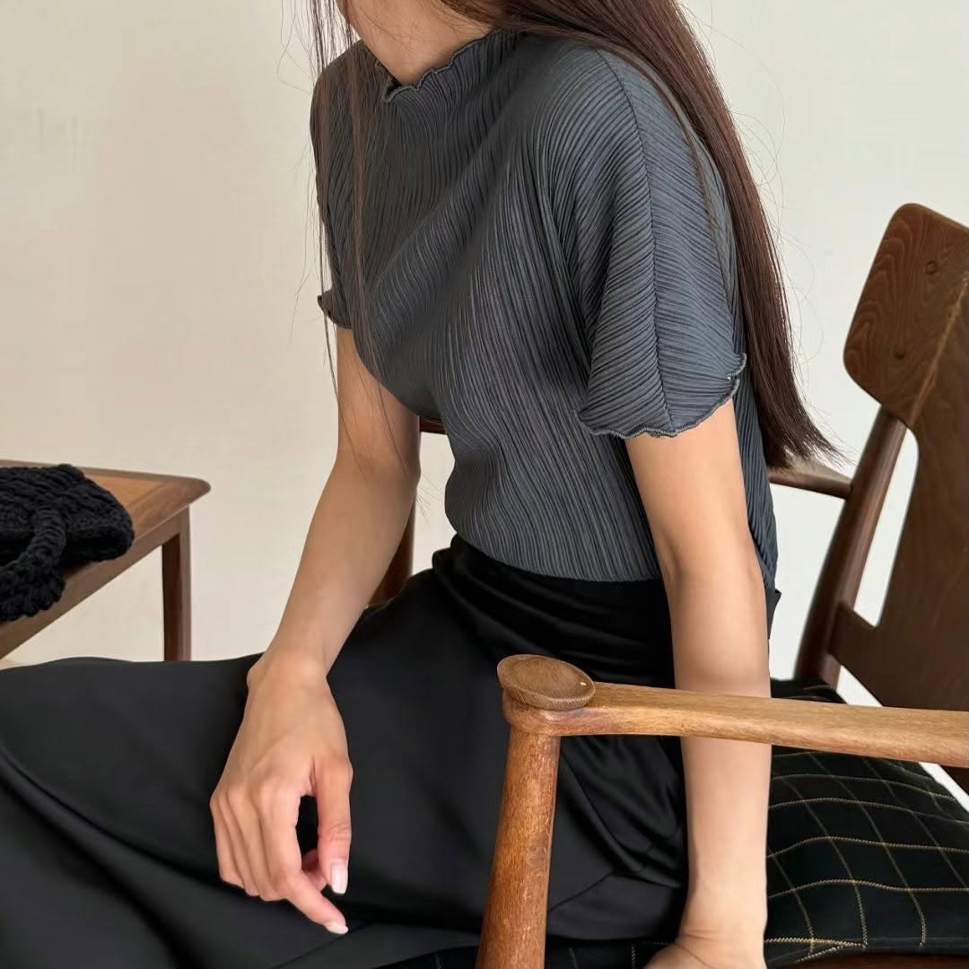 25YR1211 暗百摺上衣