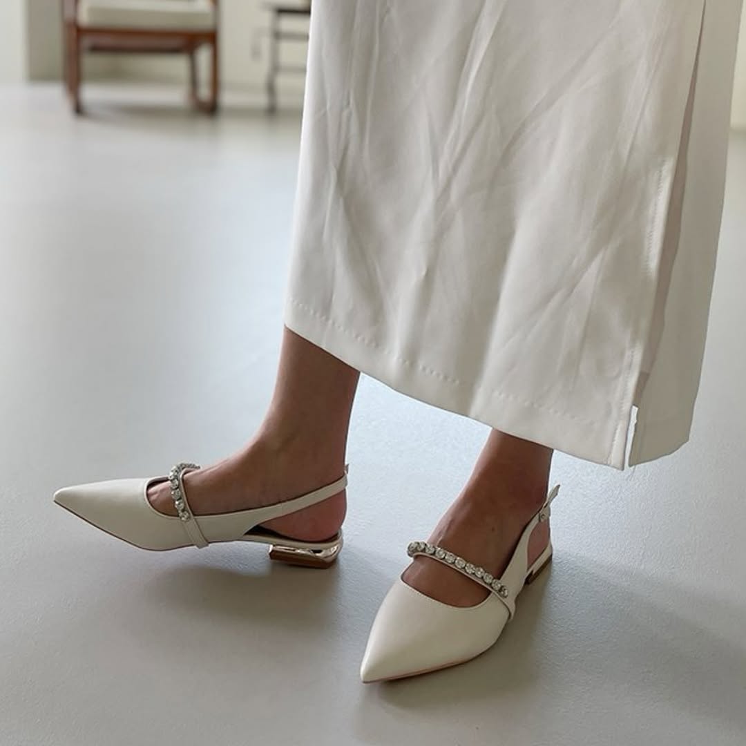 25YR1209 尖頭Sling-back shoes 2.3cm