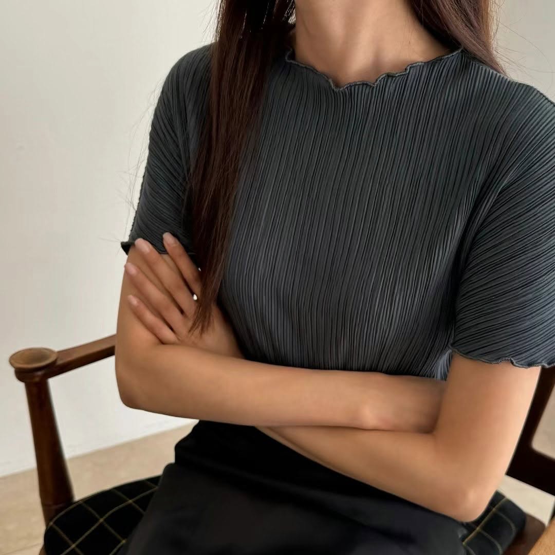 25YR1211 暗百摺上衣