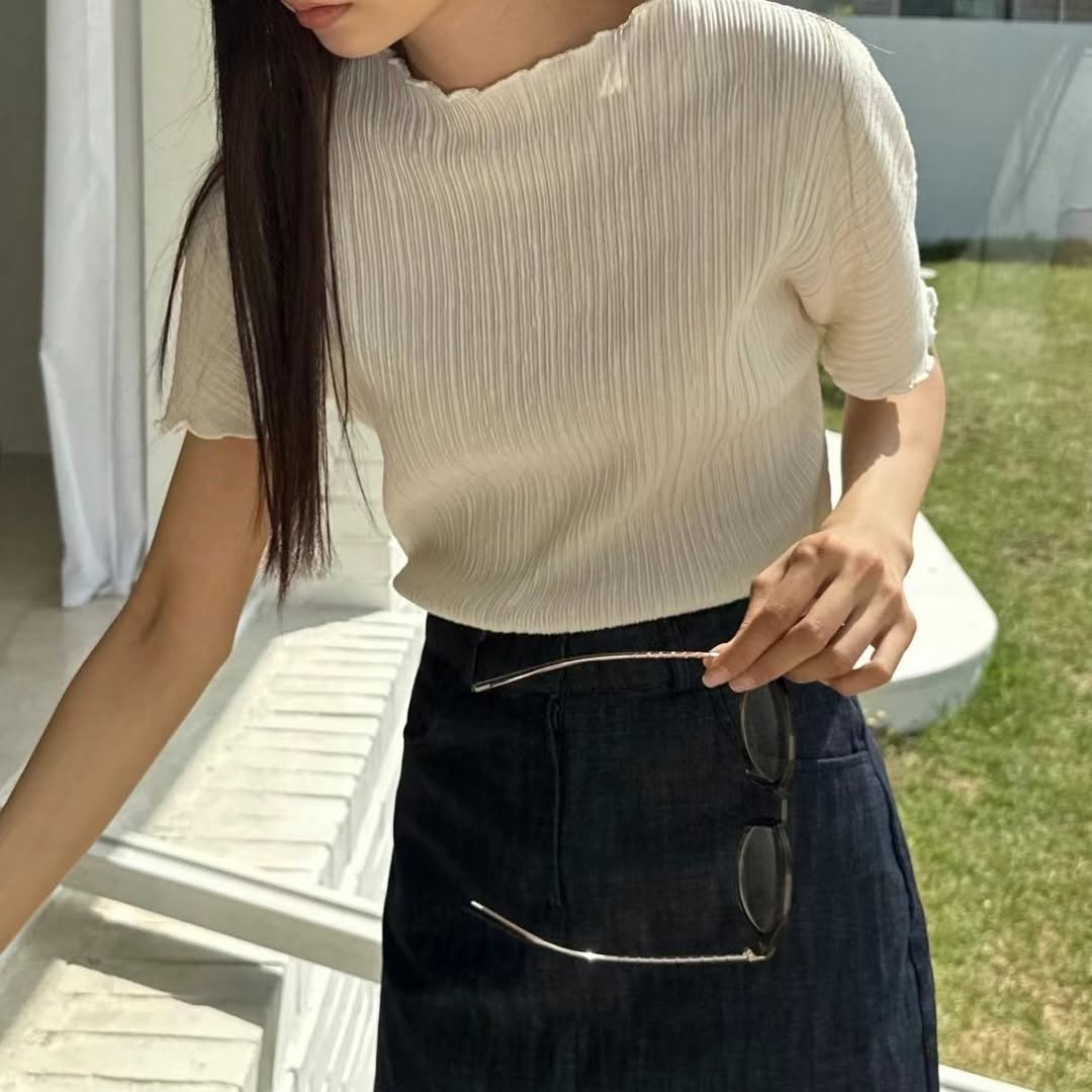 25YR1211 暗百摺上衣