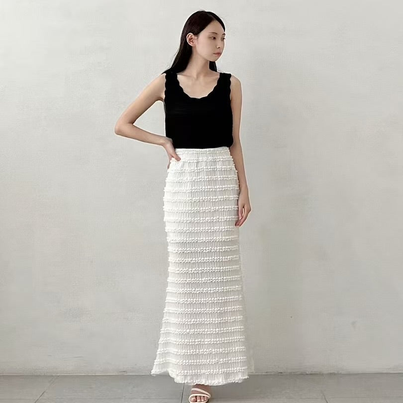 25YR1214 Layer Long Skirt
