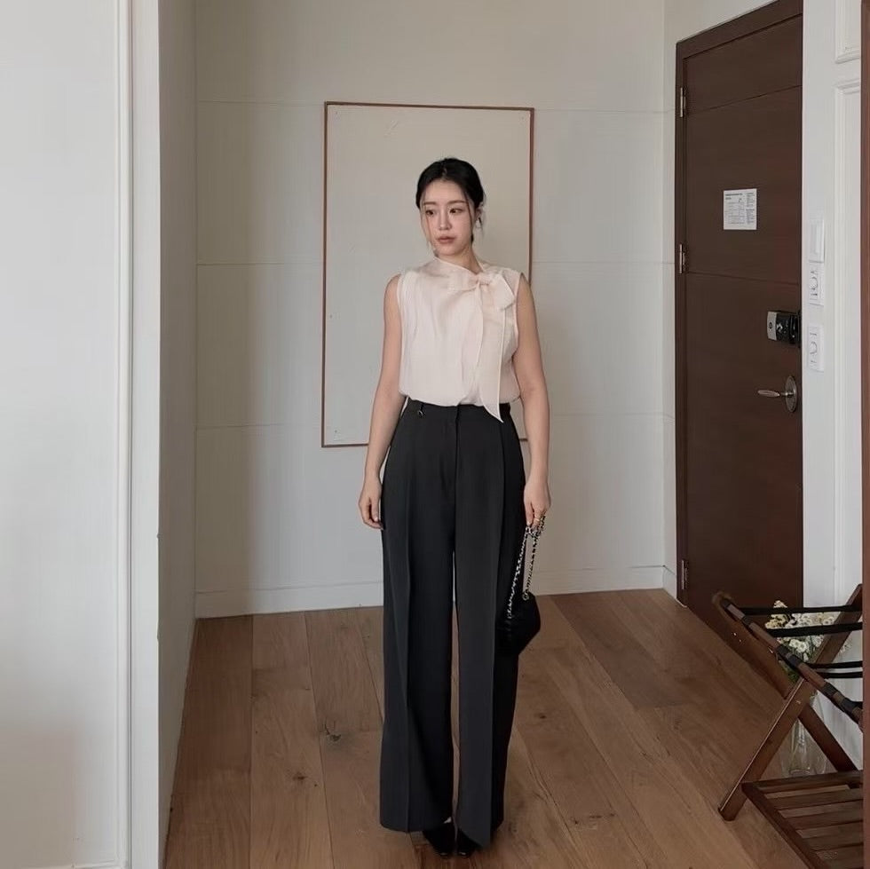 25YR1218 Ribbon Blouse