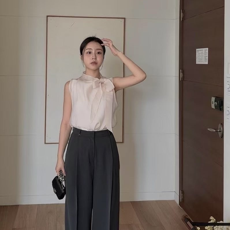 25YR1218 Ribbon Blouse