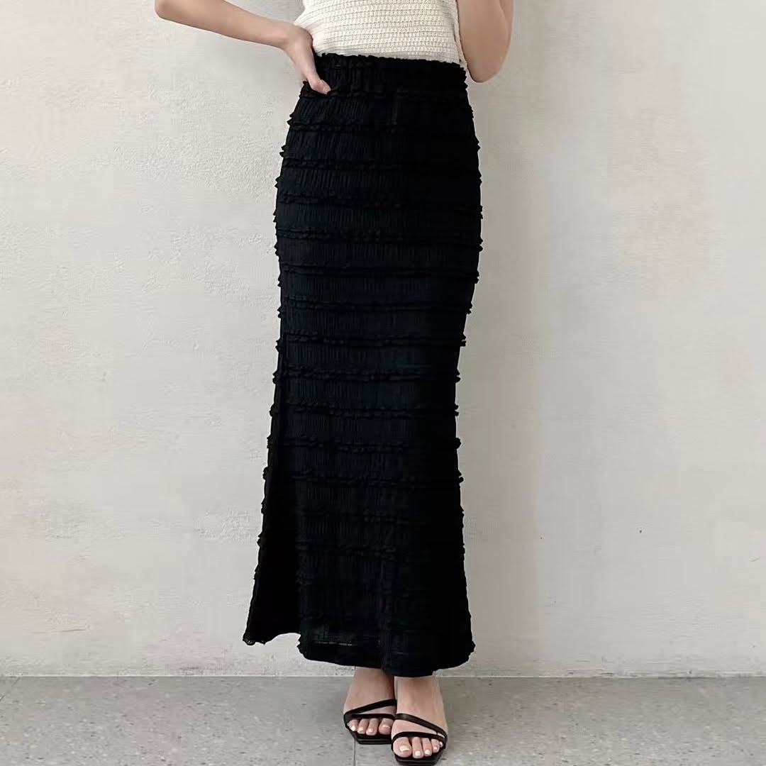 25YR1214 Layer Long Skirt