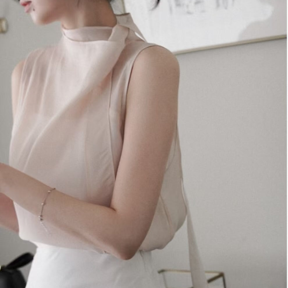 25YR1218 Ribbon Blouse