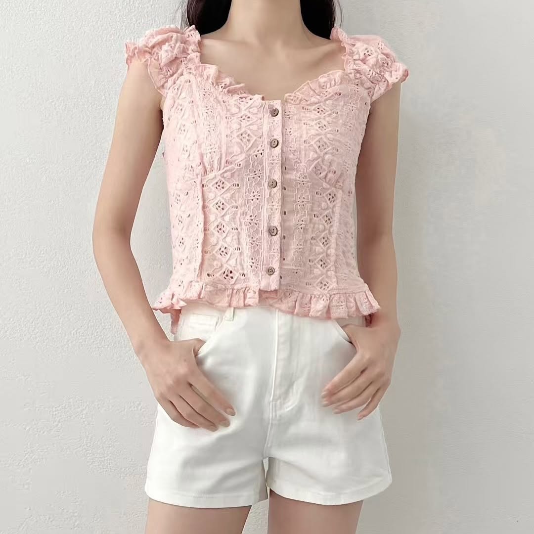 25YR1239 Ruffle Vest
