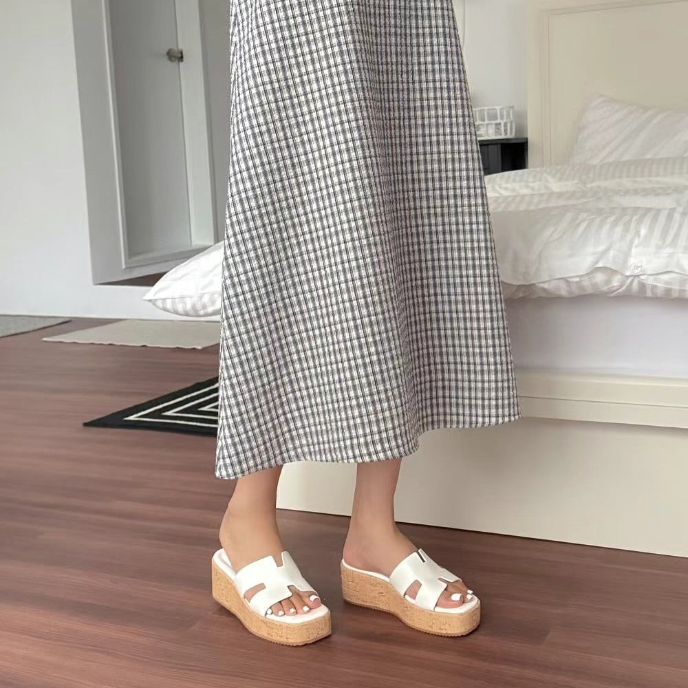 25YR1320 Slipper Heel 6cm