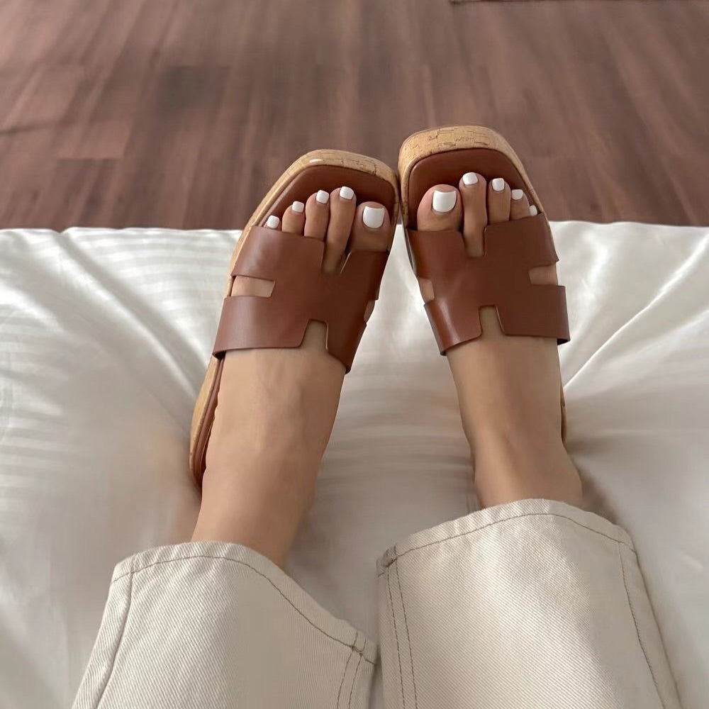 25YR1320 Slipper Heel 6cm