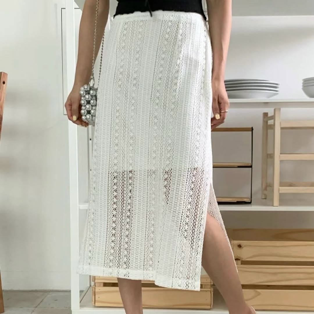 24YR1332 Lace Skirt