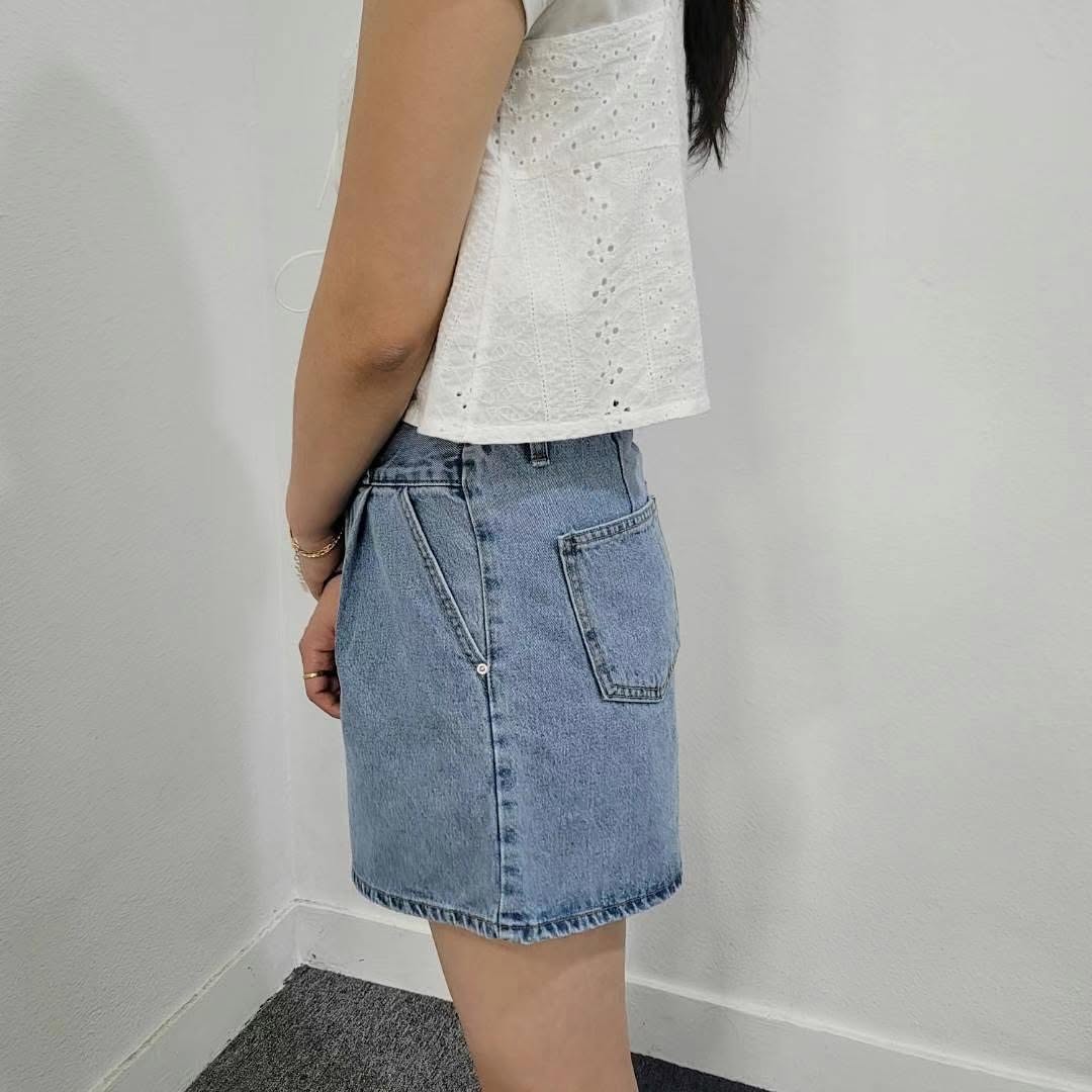 25YR1404 Denim Shorts