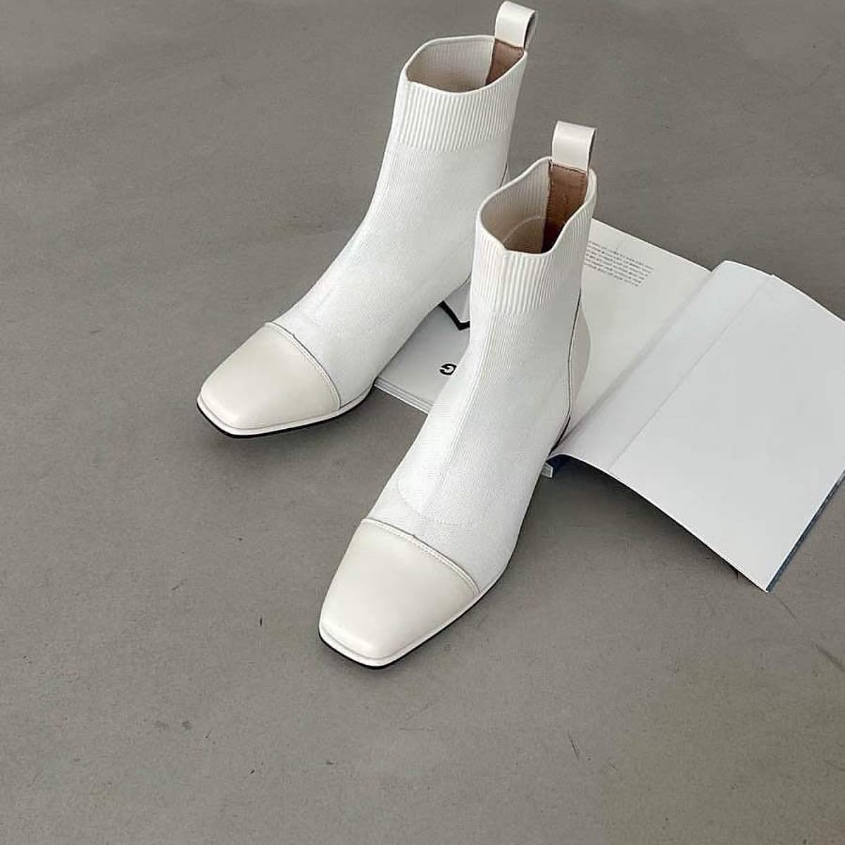 22YR1516 彈性橡筋boot 6cm