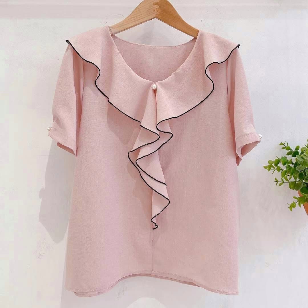 25YR1411 Ruffle Blouse
