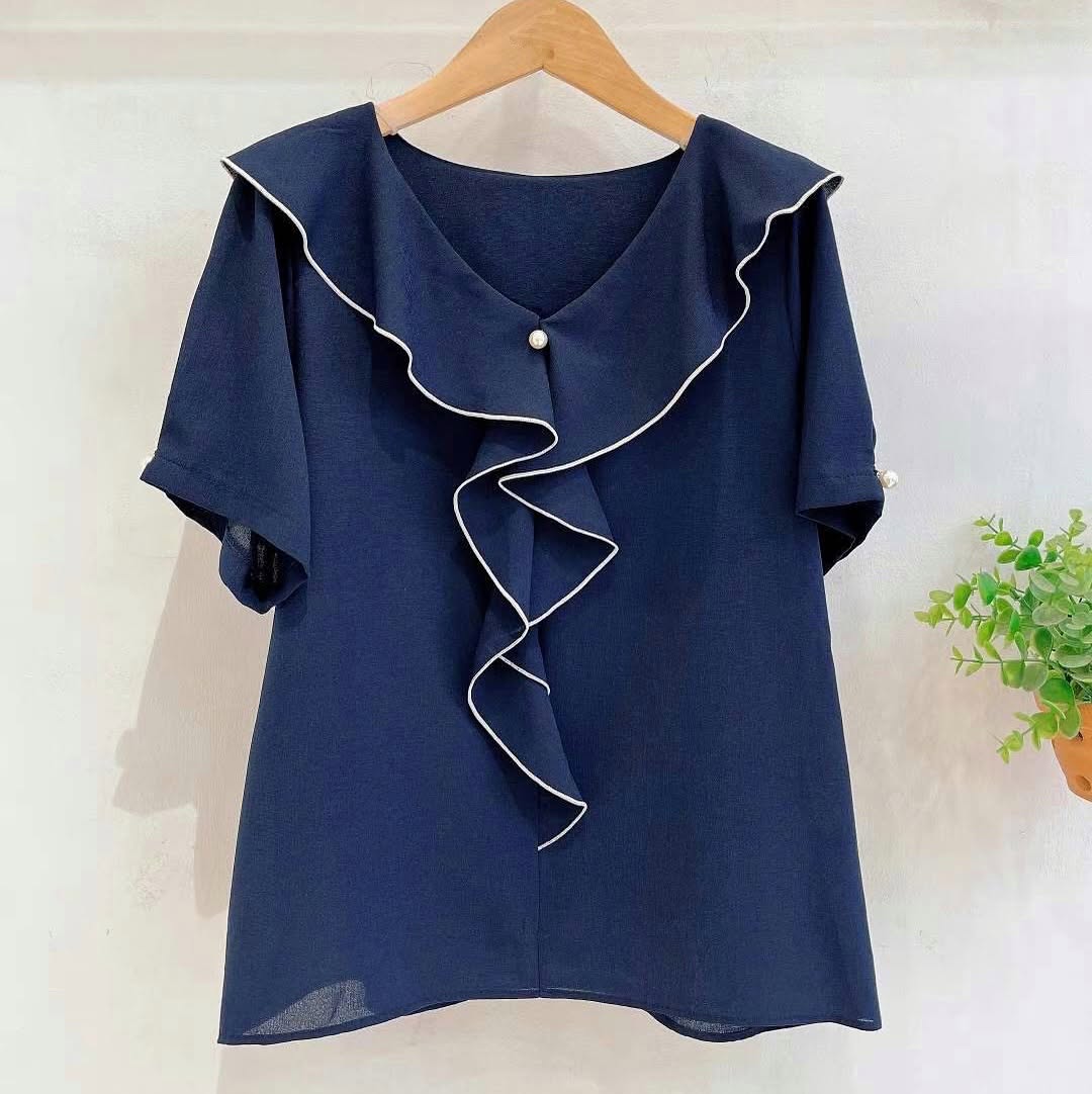 25YR1411 Ruffle Blouse