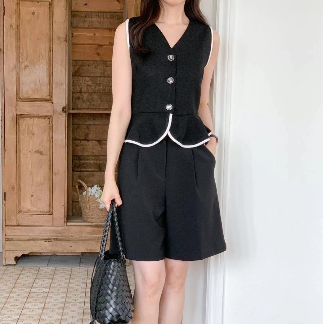 25YR1413 Vest Blouse